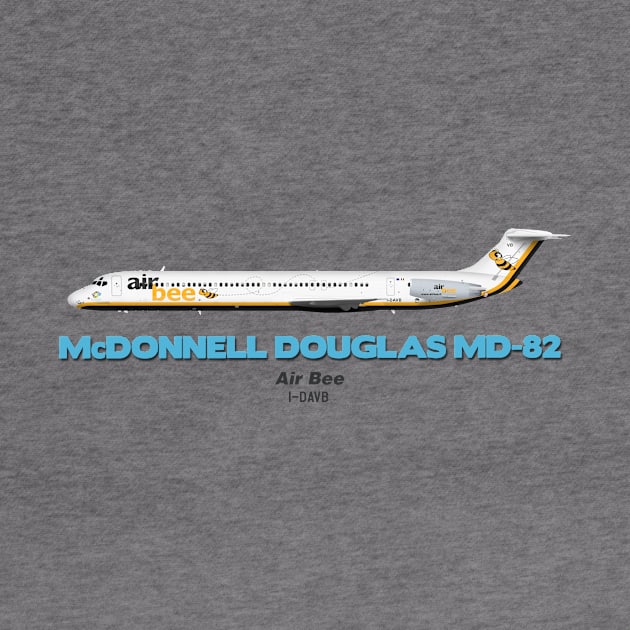 McDonnell Douglas MD-82 - Air Bee by TheArtofFlying
